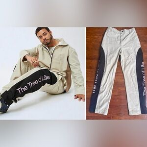 Hermanos Koumori UO Exclusive Tree Of Life Paneled 100% Cotton Pants Mens M